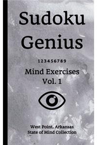 Sudoku Genius Mind Exercises Volume 1