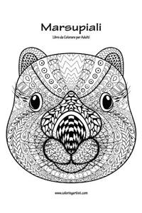 Marsupiali Libro da Colorare per Adulti 1
