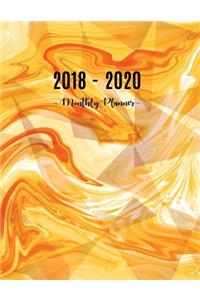2018 - 2020 Monthly Planner
