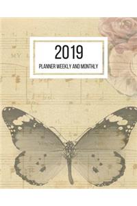 2019 Planner Weekly and Monthly