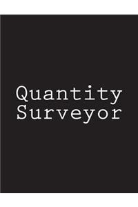 Quantity Surveyor