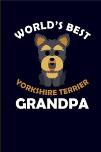 World's Best Yorkshire Terrier Grandpa