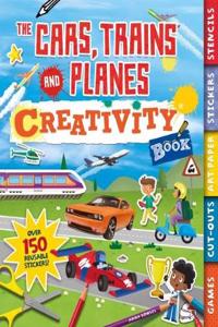 Cars, Trains and Planes Creativity Book