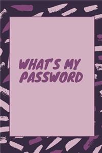 Whats My Password