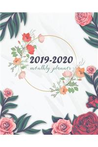 Monthly Planner 2019-2020