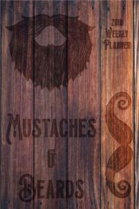 Beards & Mustaches 2019 Weekly Planner