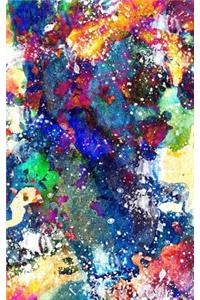 Abstract Splatter Paint