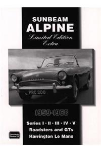 Sunbeam Alpine Limited Edition Extra 1959-1968