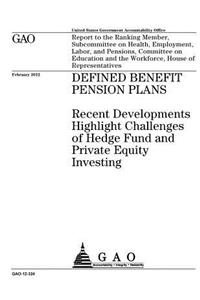 Defined benefit pension plans