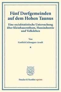 Funf Dorfgemeinden Auf Dem Hohen Taunus