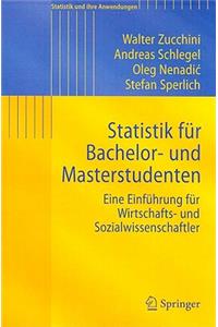 Statistik Für Bachelor- Und Masterstudenten