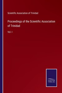 Proceedings of the Scientific Association of Trinidad