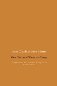 Vom Geist und Wesen der Dinge