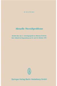 Aktuelle Steroidprobleme