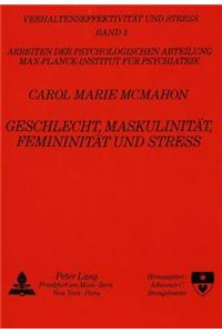Geschlecht, Maskulinitaet, Femininitaet und Stress