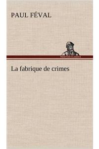 La fabrique de crimes