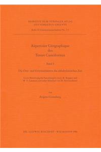Repertoire Geographique Des Textes Cuneiformes