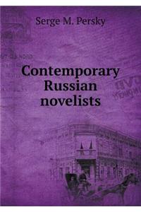 Contemporary Russian Novelists
