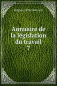 Annuaire de la legislation du travail