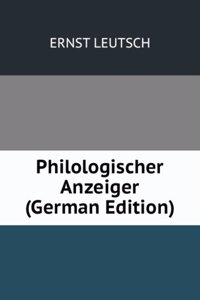 Philologischer Anzeiger (German Edition)