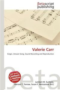 Valerie Carr