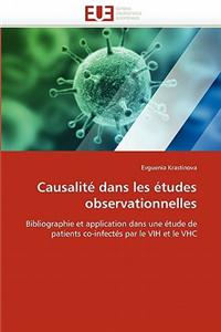 Causalité dans les études observationnelles