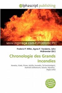 Chronologie Des Grands Incendies