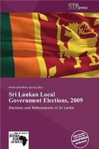 Sri Lankan Local Government Elections, 2009