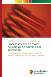 Processamento de molas helicoidais de alumina por gelcasting