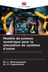 Modèle de jumeau numérique pour la simulation de système d'usine