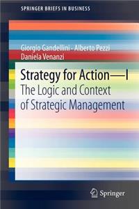 Strategy for Action - I