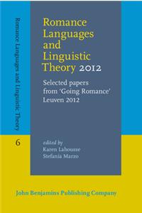 Romance Languages and Linguistic Theory 2012