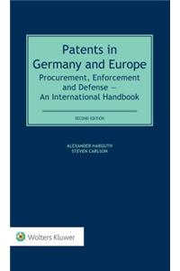 Patents in Germany and Europe