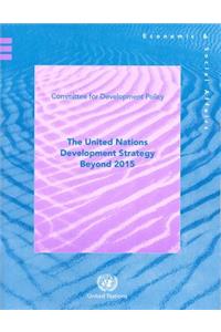 United Nations Development Strategy Beyond 2015