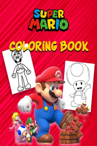 super mario coloring book