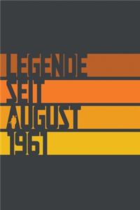 Legende seit August 1961
