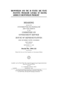 Brownfields and the 50 states