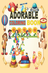 Adorable Coloring Book