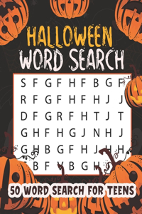 Halloween Word Search