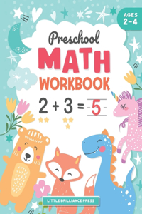 Preschool Math Workbook