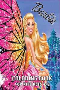 Barbie Coloring Book for Kids Ages 4-8