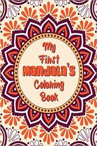 My First Mandala's Coloring Book