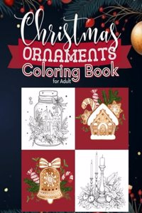 Christmas Ornaments Coloring Book For Adults