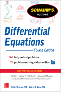 EBK Schaum's Outline of Differential Equ