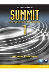 Summit 1 with ActiveBook and MyEnglishLab