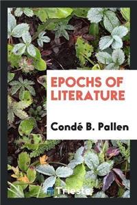 Epochs of Literature
