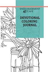 Encouragement Café Devotional Coloring Journal
