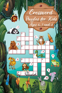 Crossword puzzles for kids ages 6, 7 and 8