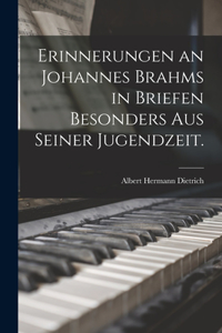 Erinnerungen an Johannes Brahms in Briefen besonders aus seiner Jugendzeit.