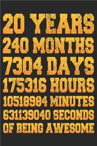 20 Years Of Being Awesome